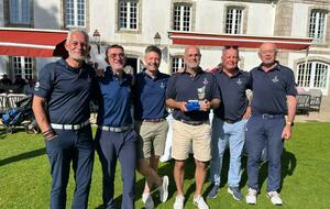 L'équipe des seniors de l'Odet championne de Bretagne D1 à Cornouaille