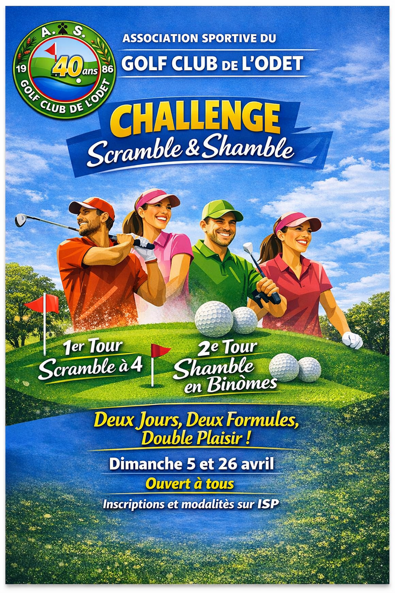 "CHALLENGE SCRAMBLE ET SHAMBLE"