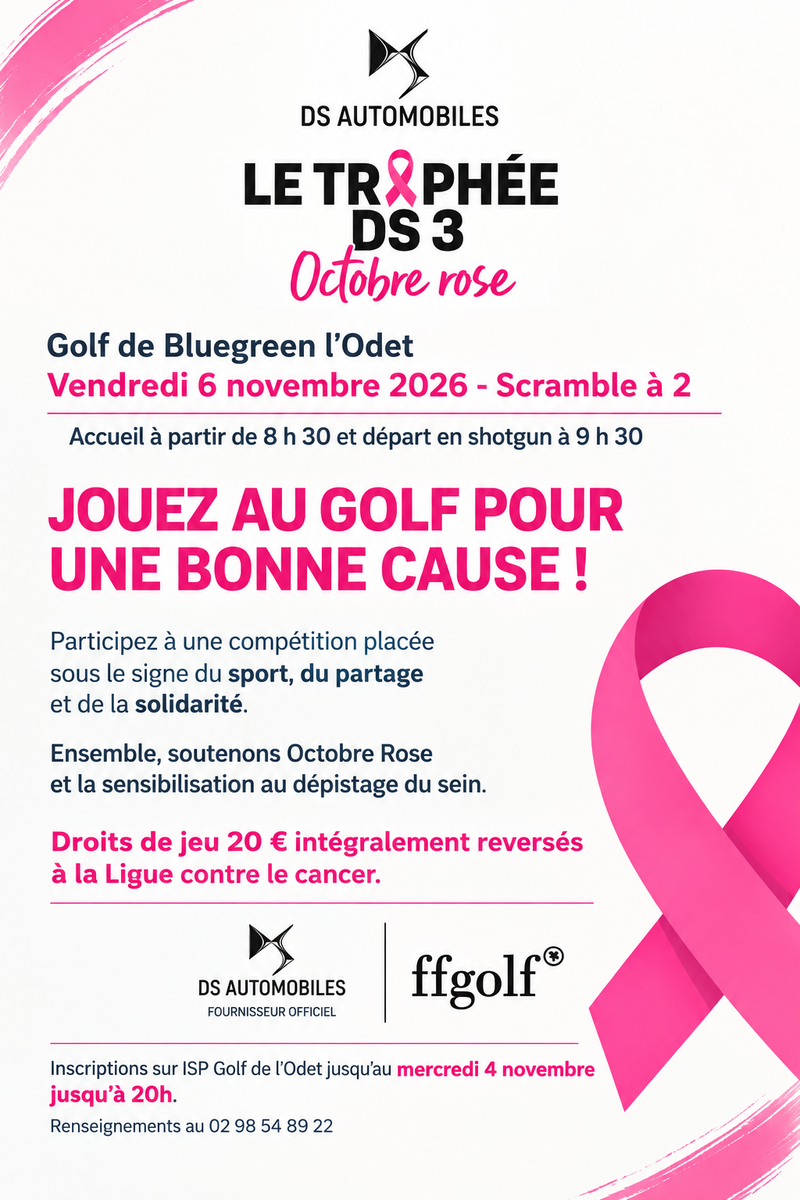"TROPHEE DS3 OCTOBRE ROSE"