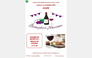 COUPE DU BEAUJOLAIS NOUVEAU