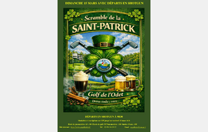 "SCRAMBLE A 4 DE LA SAINT PATRICK" ☘️(shotgun)