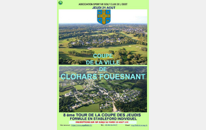 Coupe de la ville de CLOHARS-FOUESNANT - Tour 7 Coupe des 8 jeudis