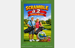 SCRAMBLE à 2 de l'Association sportive