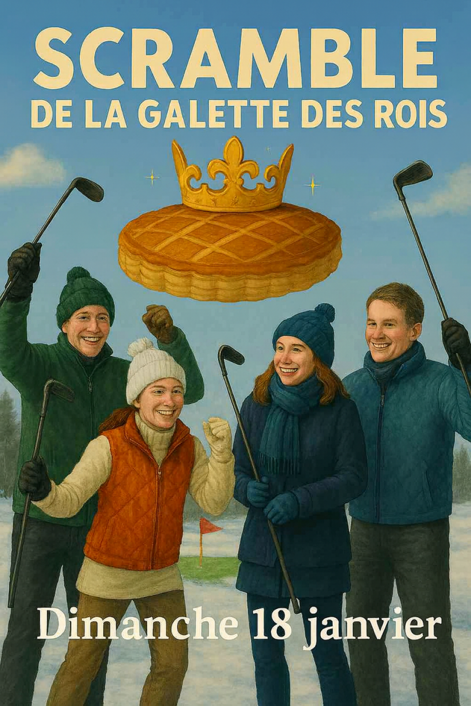 SCRAMBLE DE LA GALETTE DES ROIS